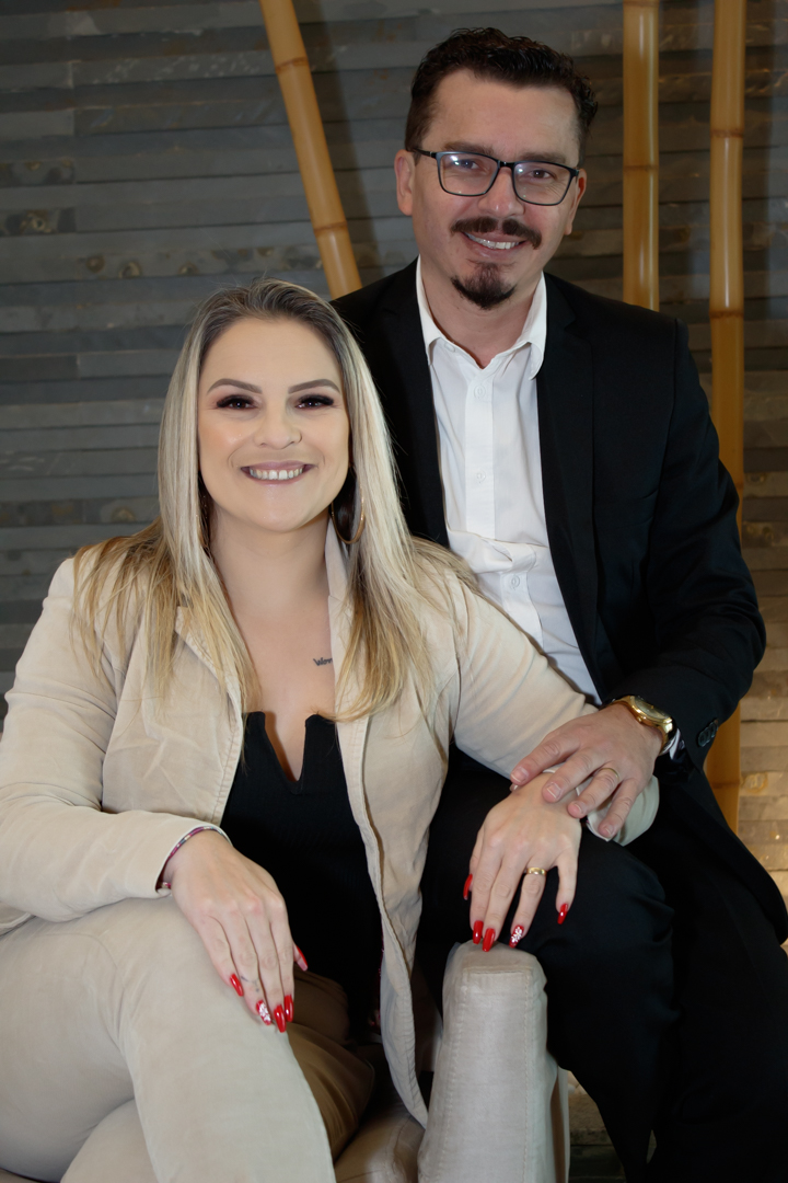 Carlos Araújo e Aline Blange — Diretoria Zome Brasil
